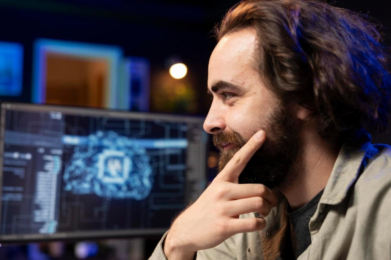 3D animation workspace showing Jupiter atmospheric modeling